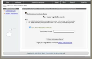 How To Check Auchi Poly Admission List 